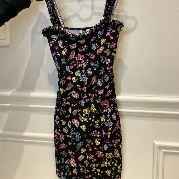 Floral mini dress - Picture 2 of 2